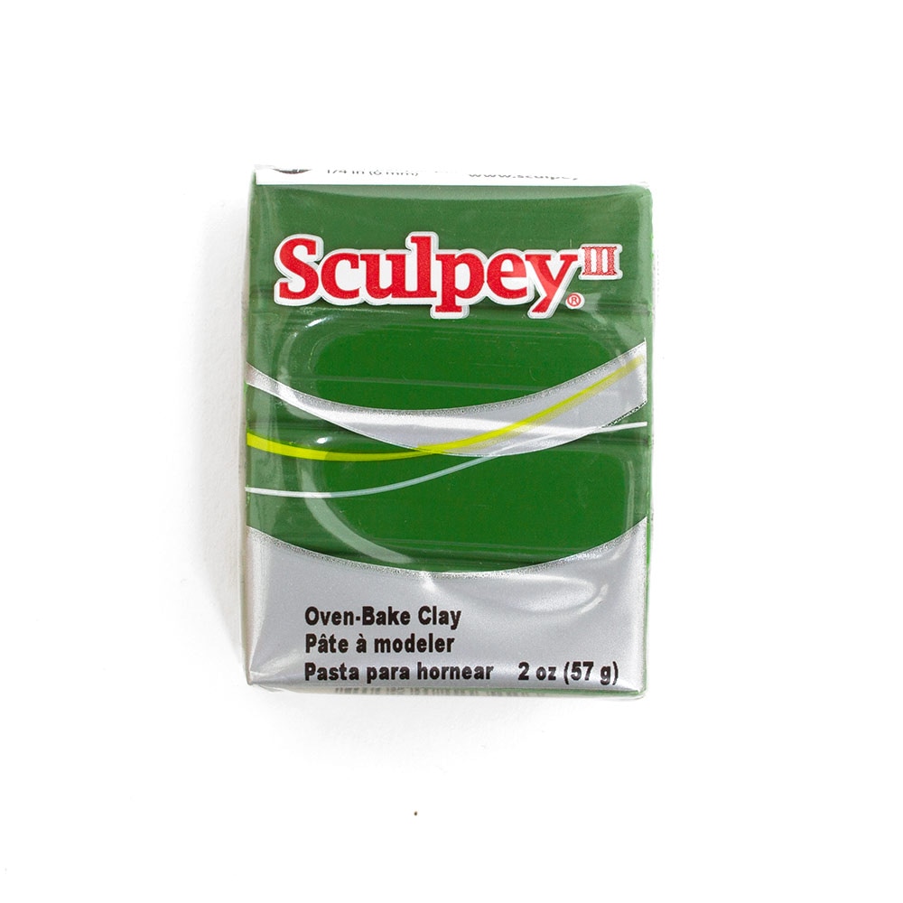 Polyform, Sculpey III, Oven Bake, Clay, 2oz, Leaf Green